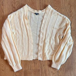 Wild Fable Butter Yellow Cardigan